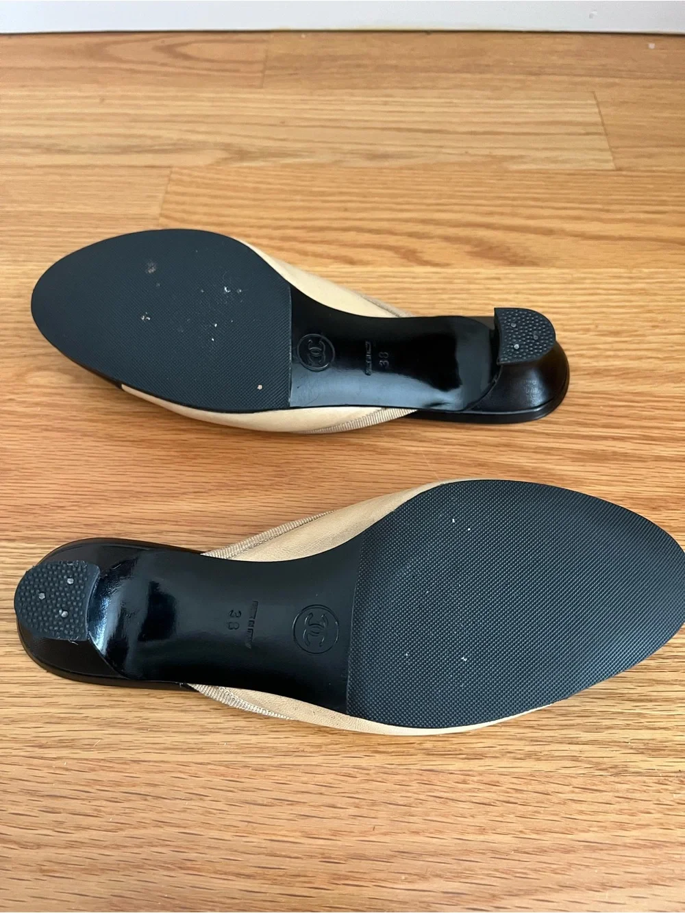 CHANEL slip mules